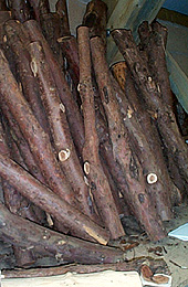 Photograph of some timber for sale